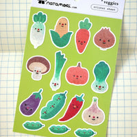 Veggies Sticker Sheet
