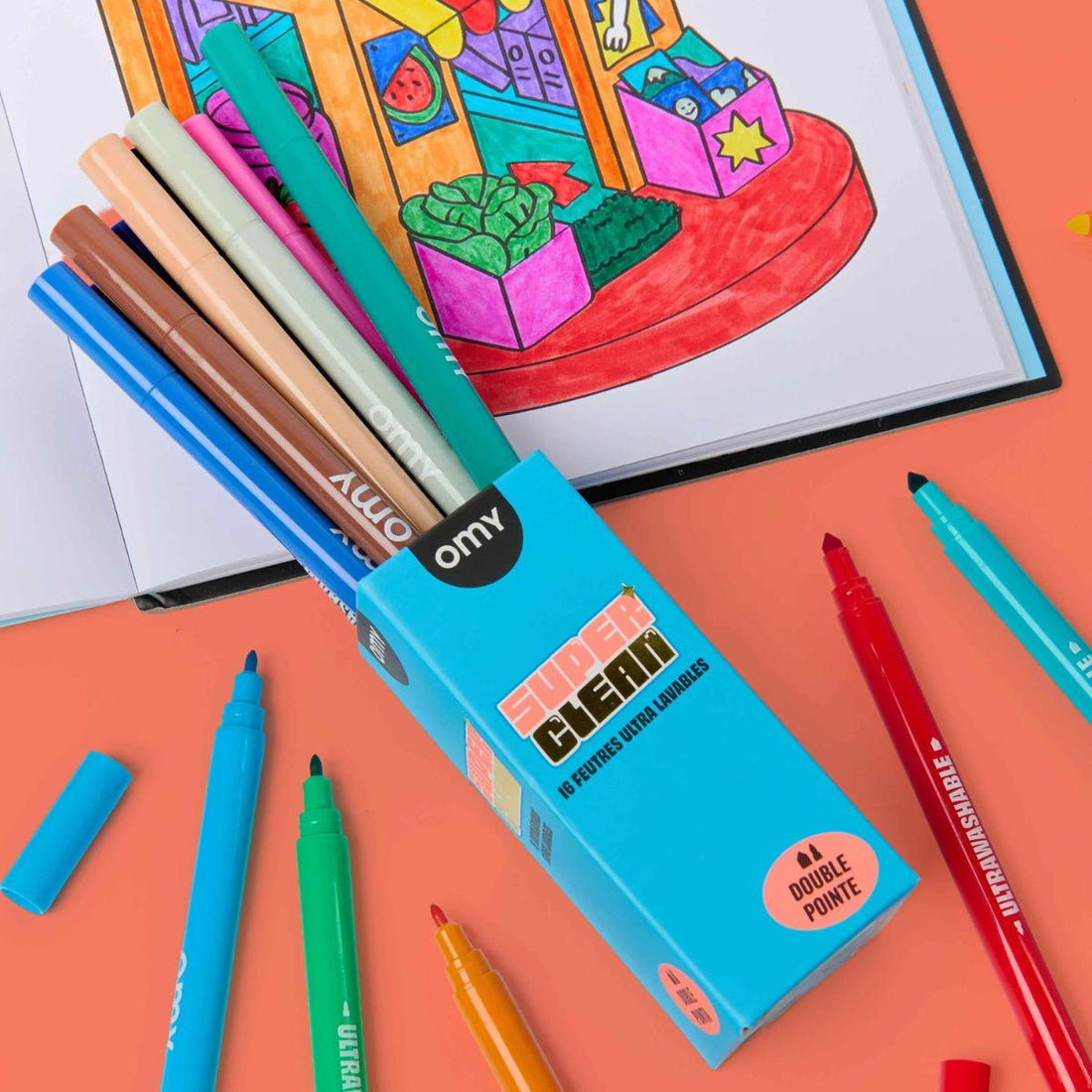 Super Clean Markers