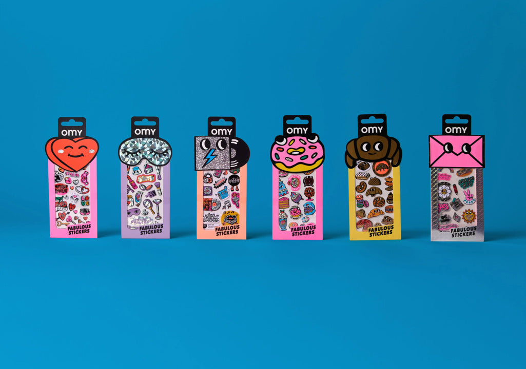 OMY Fabulous Stickers - Small Format