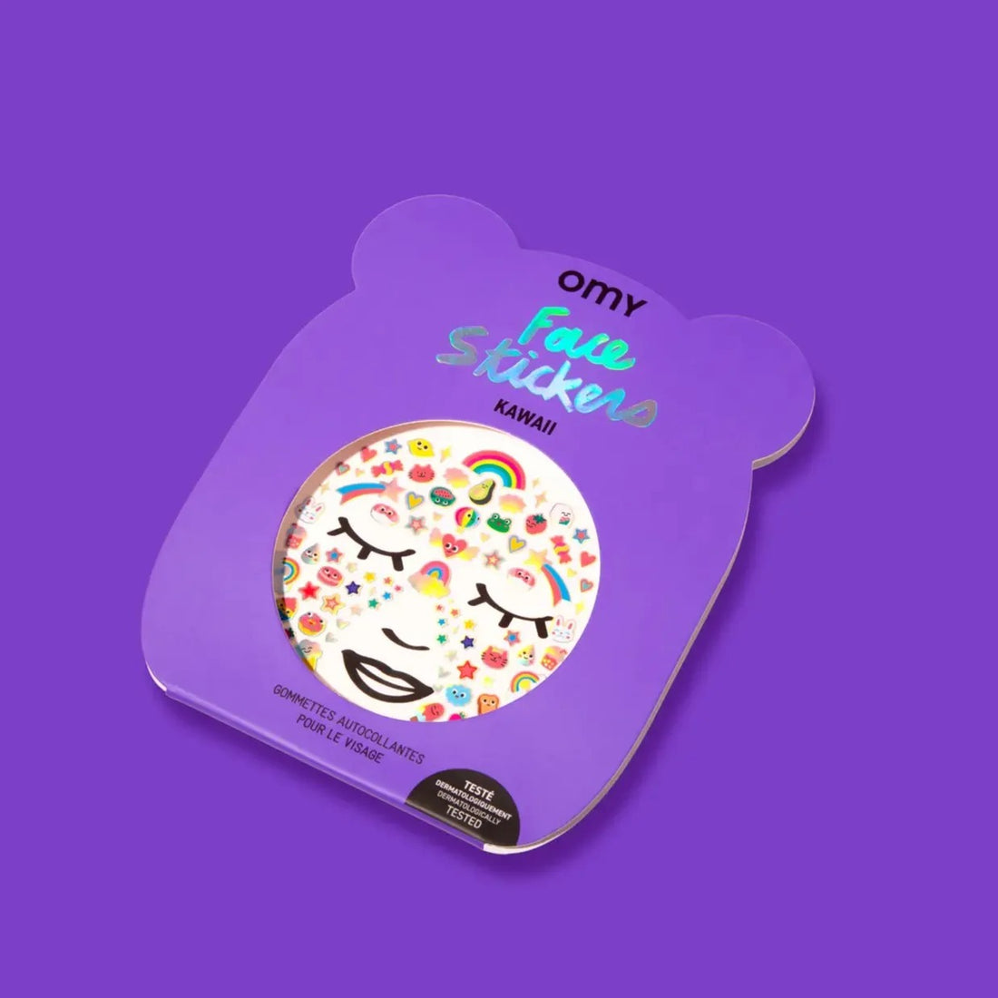Face Stickers - Kawaii - Parkette.