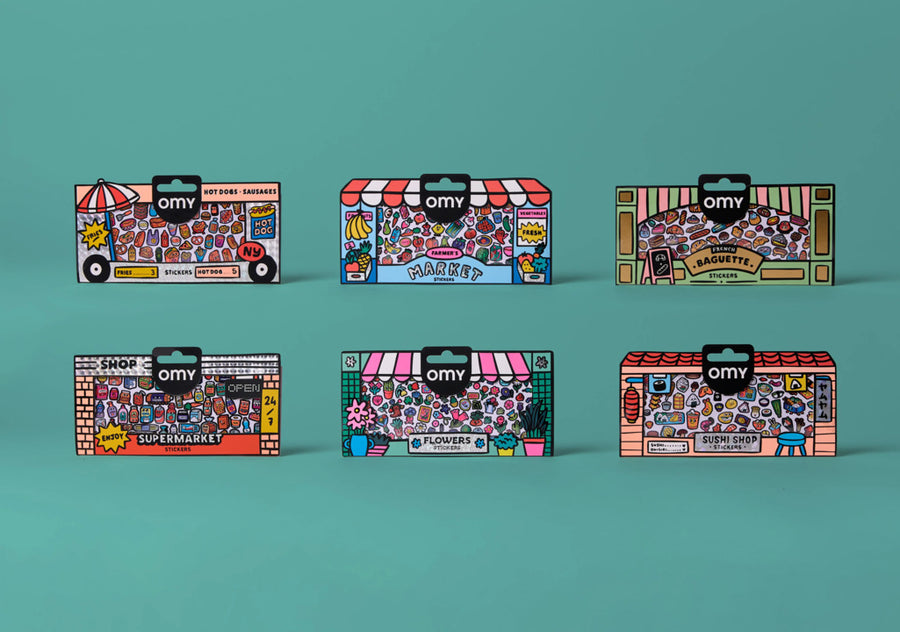 OMY Boutique Stickers