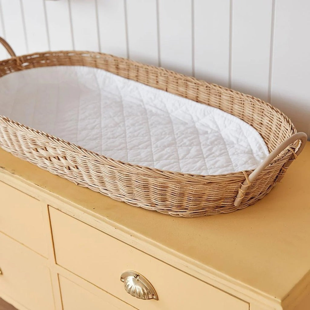 Organic Cotton Changing Basket Insert - Parkette.