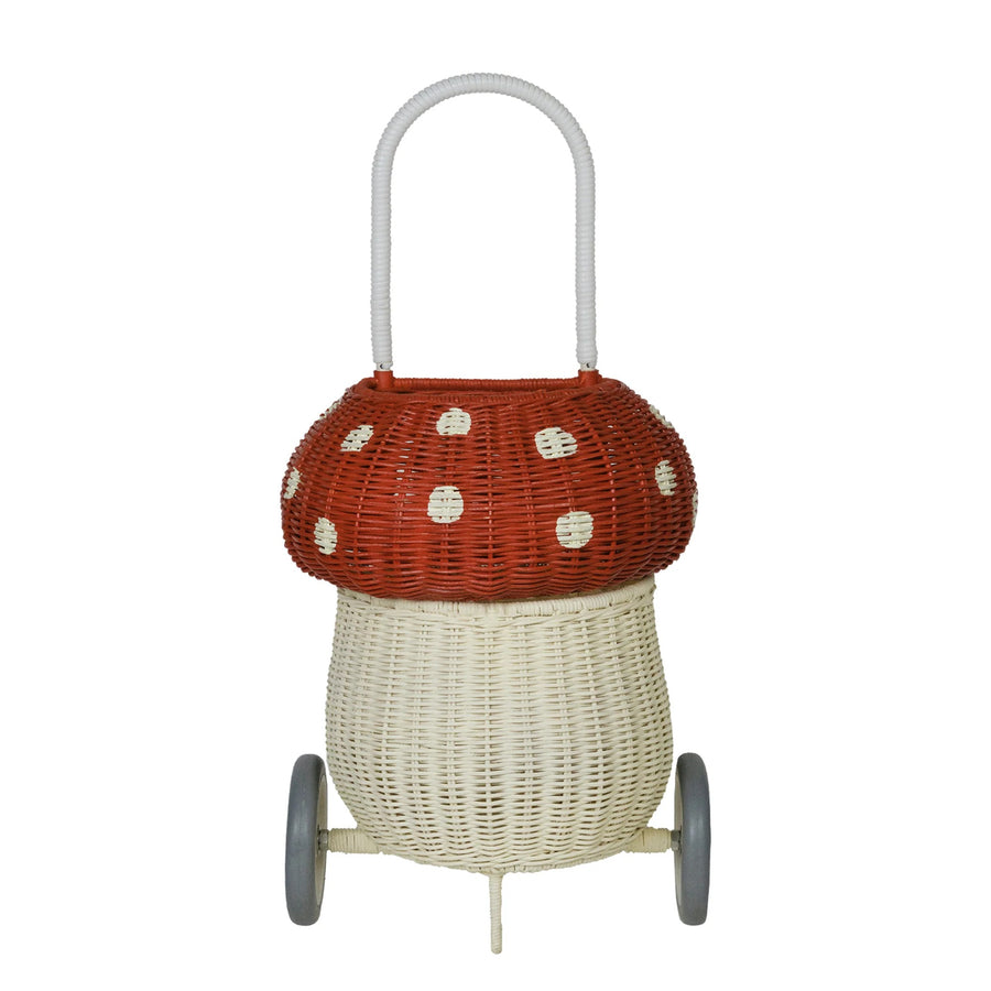 Olli Ella Rattan Mushroom Luggy - Parkette.