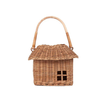 Rattan Hutch Basket - Parkette.