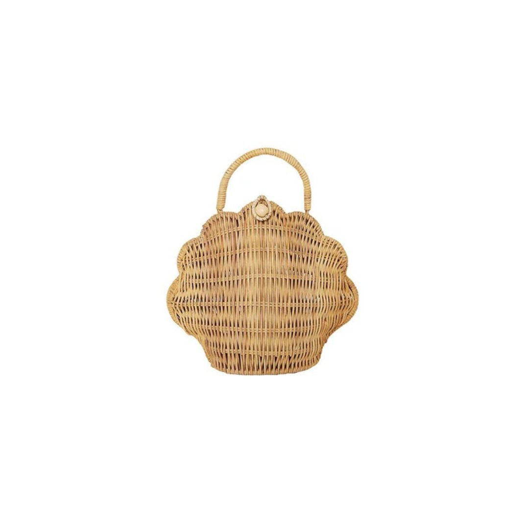 Rattan Shell Bag - Parkette.
