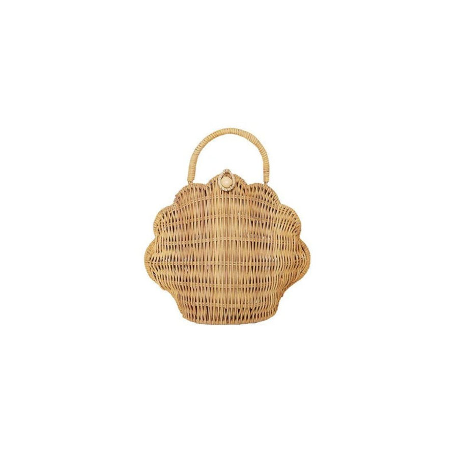 Rattan Shell Bag - Parkette.