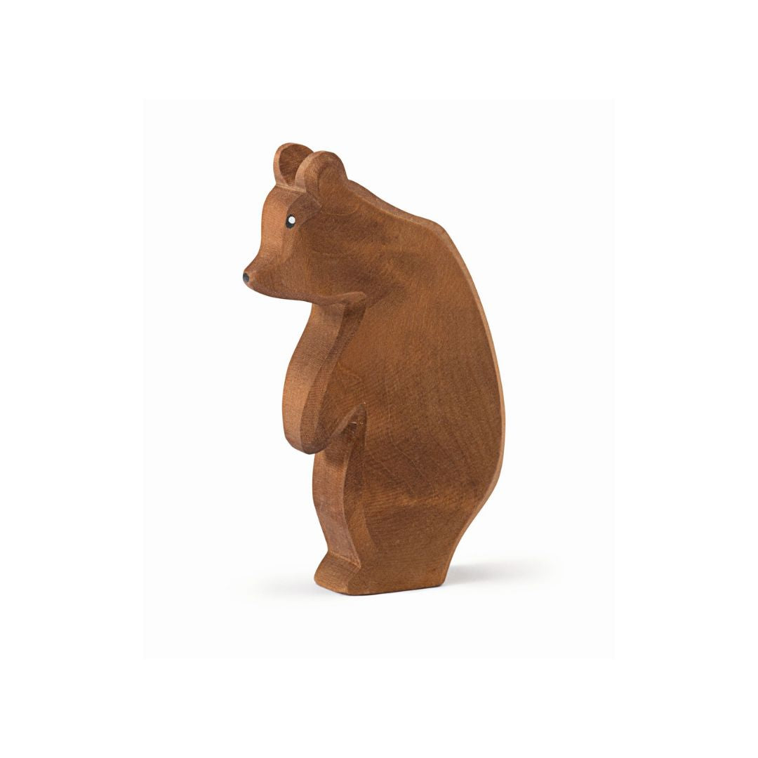 Large Bear Standing Head Down