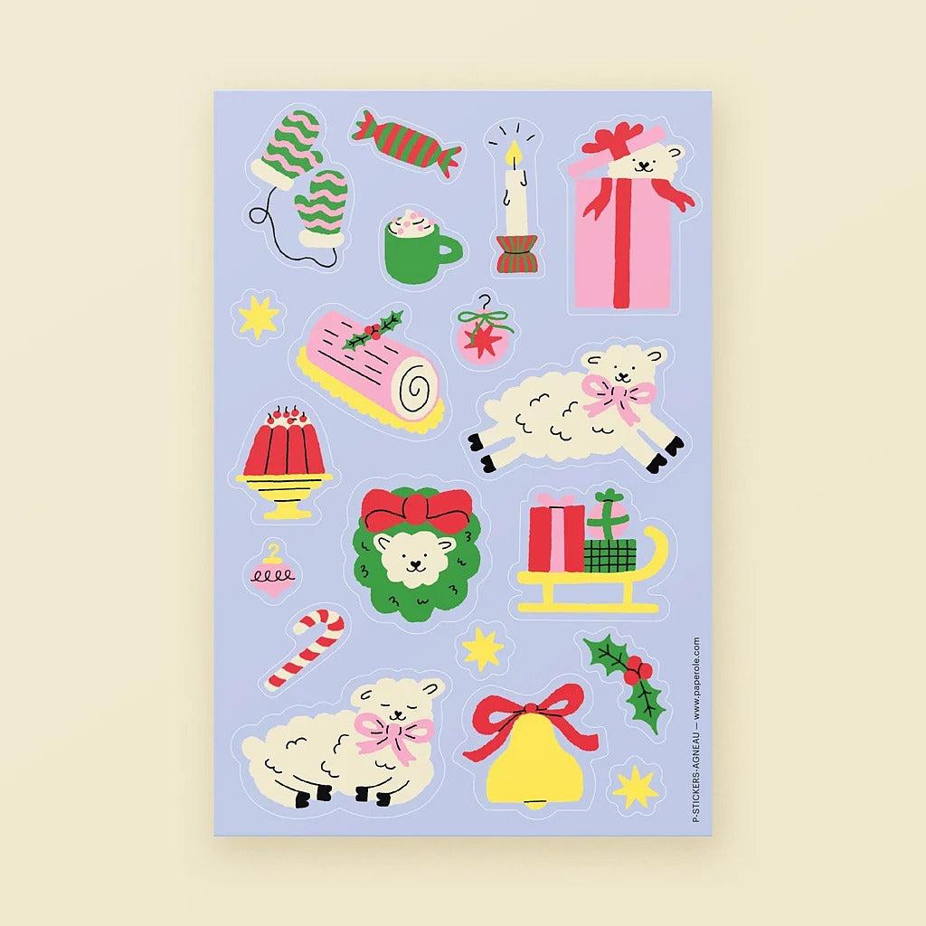 Agneau Sticker Sheet - Parkette.