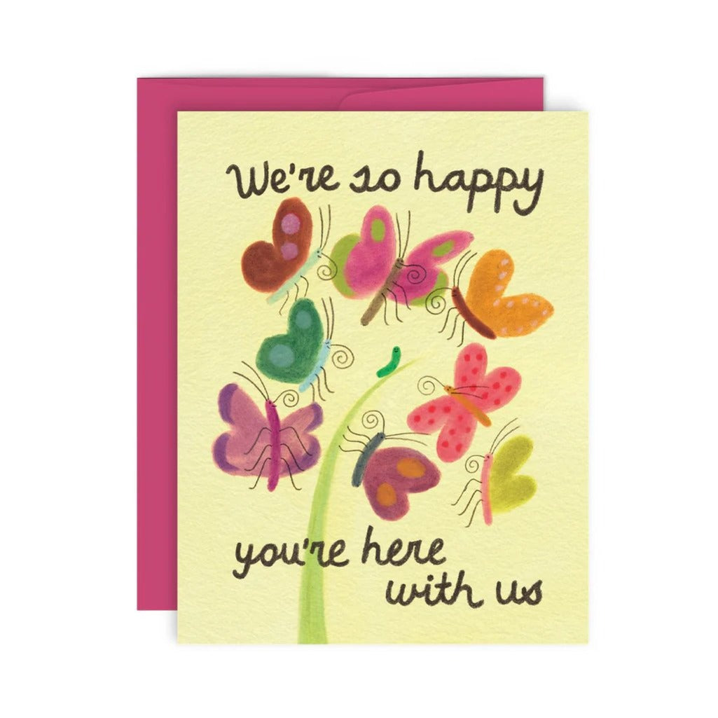 Baby Caterpillar Greeting Card - Parkette.