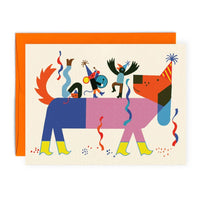 Boom Greeting Card - Parkette.