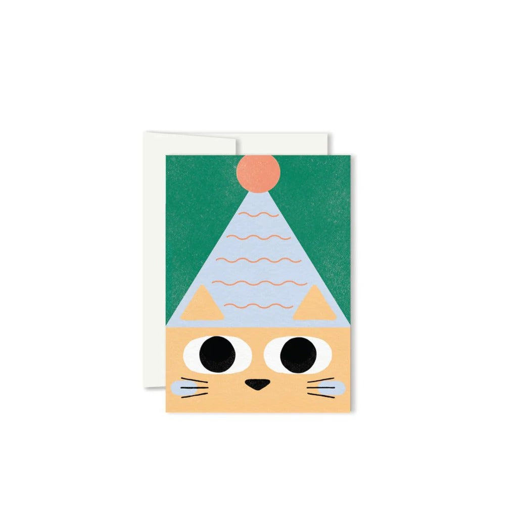 Chat Mini Greeting Card - Parkette.