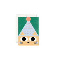 Chat Mini Greeting Card - Parkette.