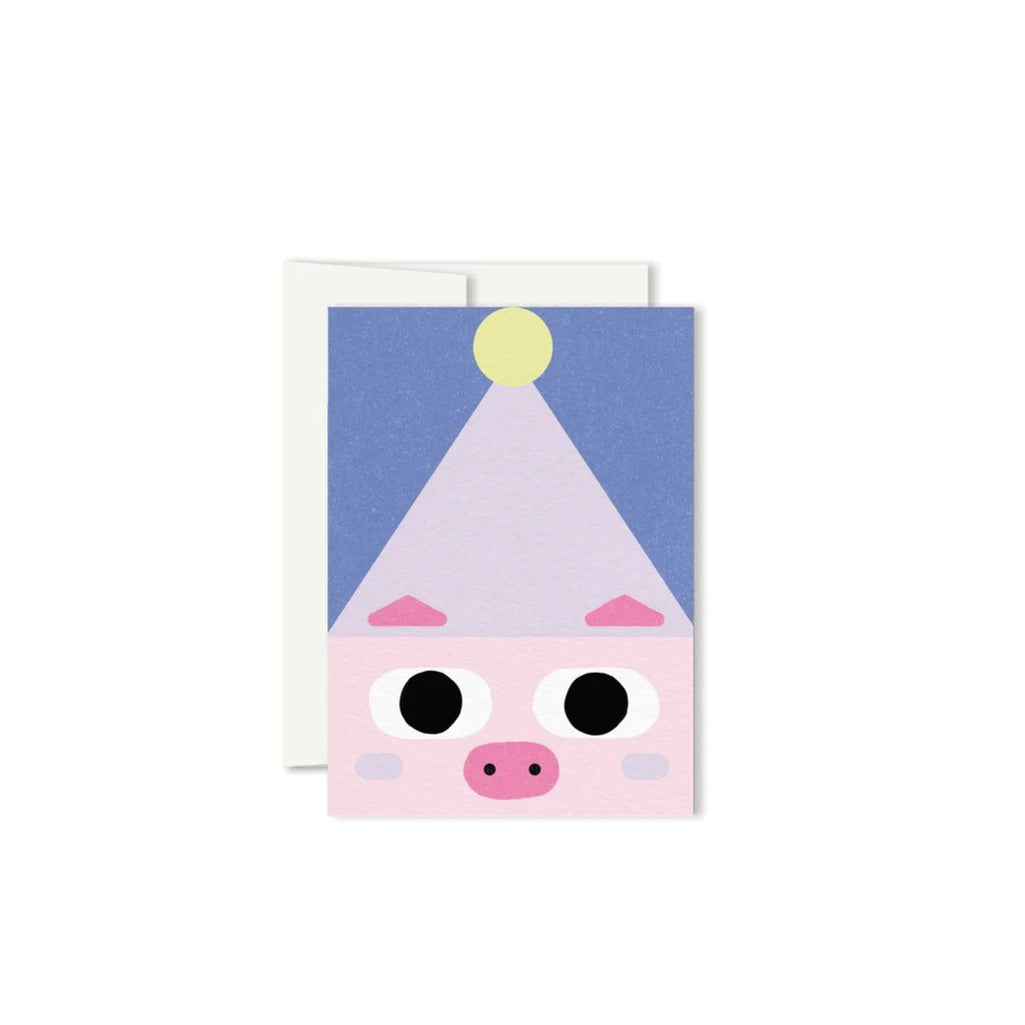 Cochon Mini Greeting Card - Parkette.