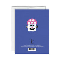 Famille de Champignons Greeting Card - Parkette.