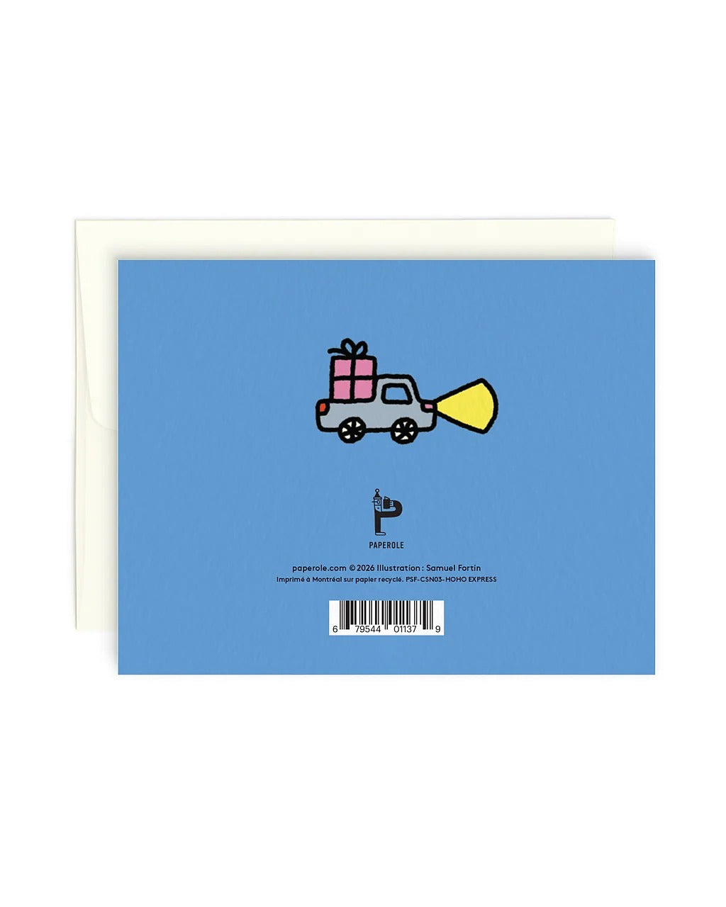 Ho Ho Express Greeting Card - Parkette.