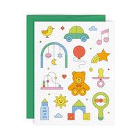 Jouets Greeting Card - Parkette.