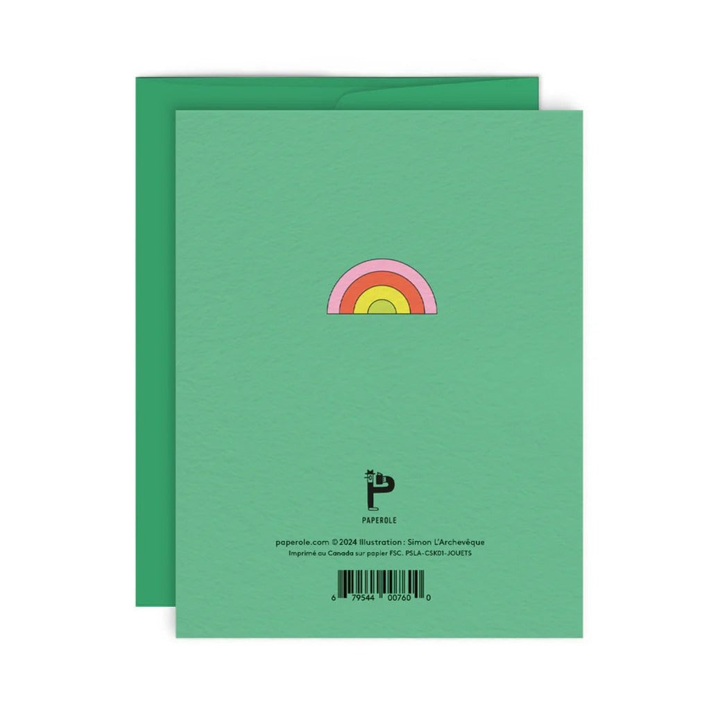 Jouets Greeting Card - Parkette.