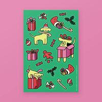 Joyeux Toutou Sticker Sheet - Parkette.
