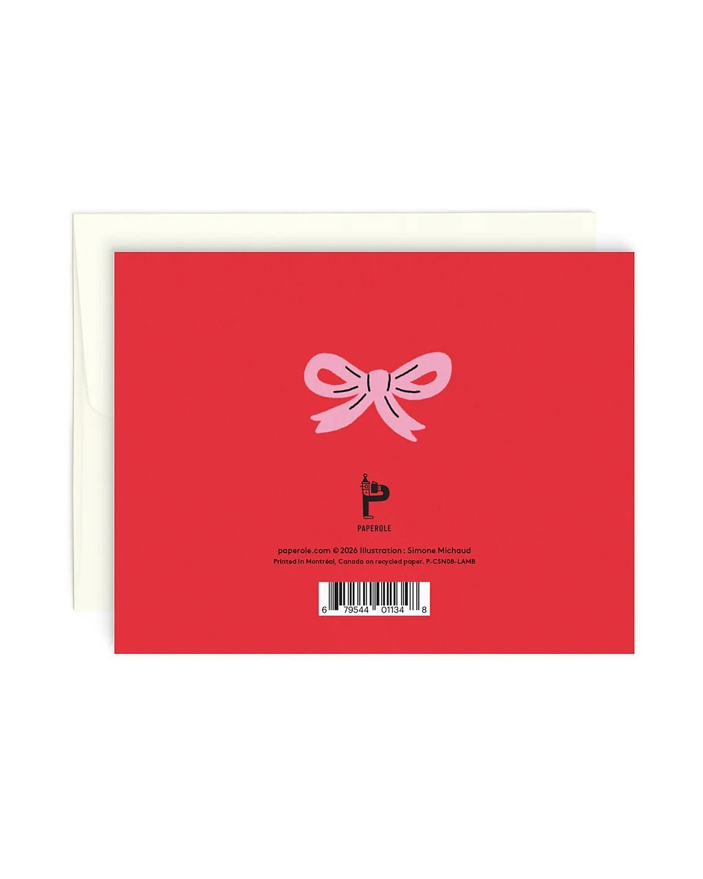 Lamb Greeting Card - Parkette.