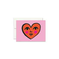 Mini Coeur Mini Greeting Card - Parkette.
