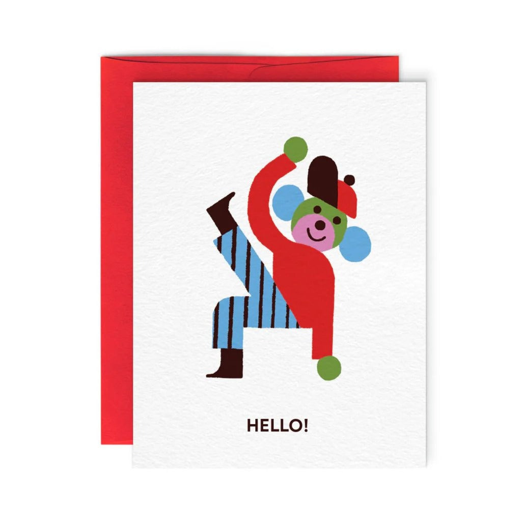 Monkey Greeting Card - Parkette.