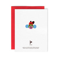 Monkey Greeting Card - Parkette.