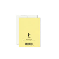 Mouse Mini Greeting Card - Parkette.