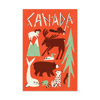 Nature Canada Postcard - Parkette.