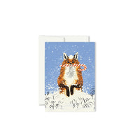 Renard Curieux Mini Greeting Card - Parkette.