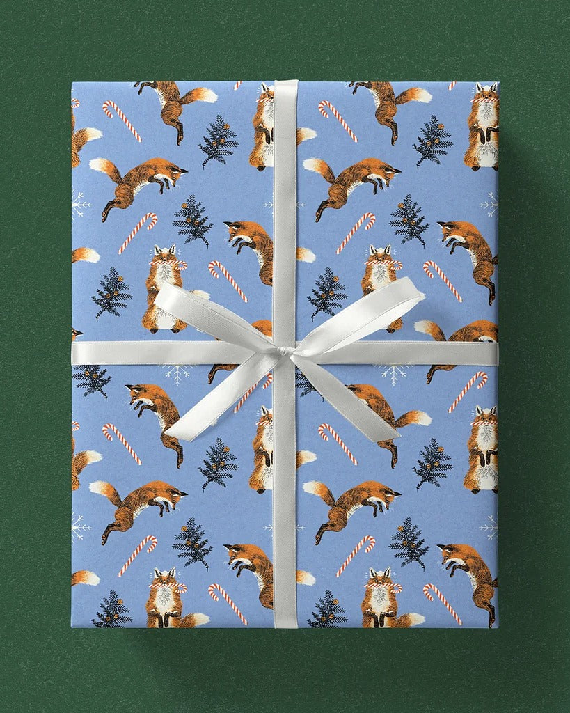 Renard Curieux Wrapping Paper - Parkette.