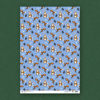 Renard Curieux Wrapping Paper - Parkette.