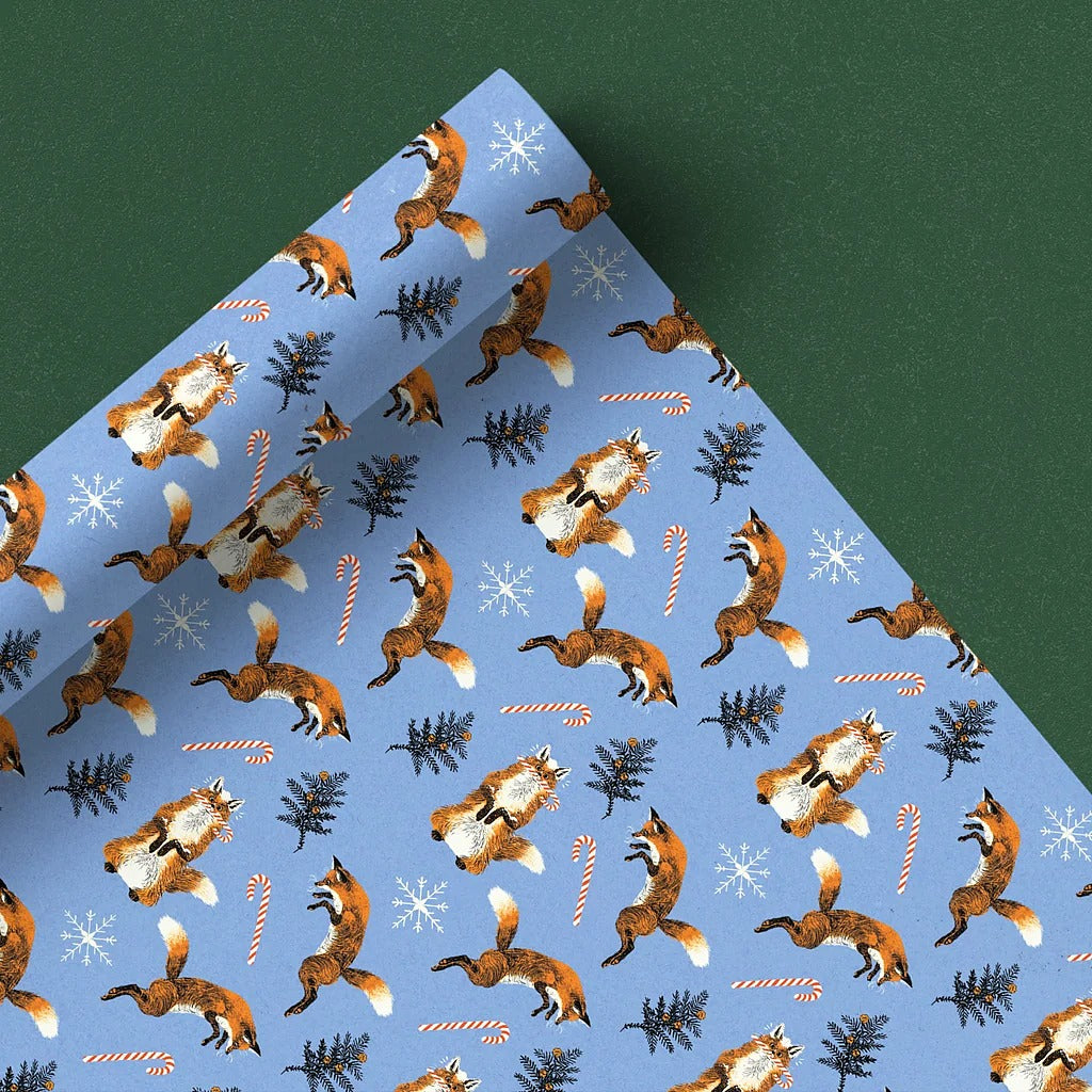 Renard Curieux Wrapping Paper - Parkette.