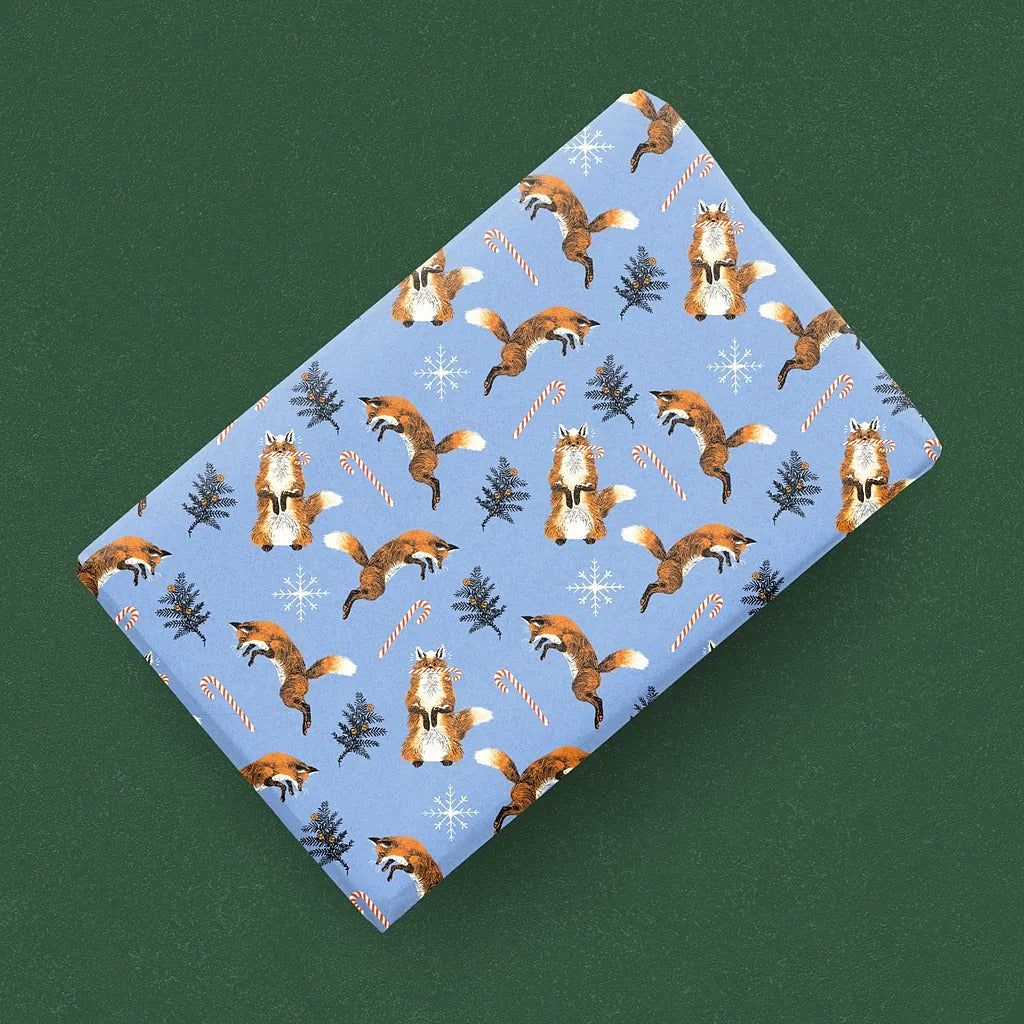 Renard Curieux Wrapping Paper - Parkette.