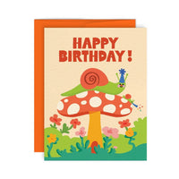 Snail Party Greeting Card - Parkette.