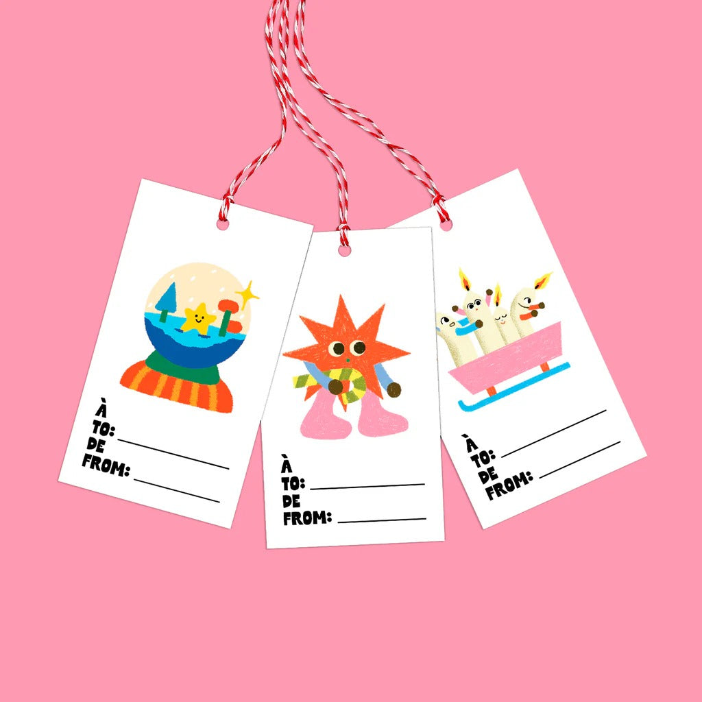 Festivities Gift Tag Set - Parkette.