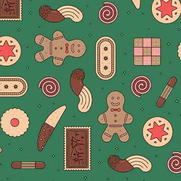Friandises Gift Wrap - Set of 3 Sheets - Parkette.