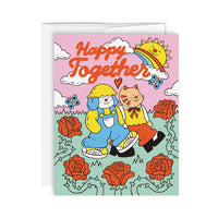 Happy Together Greeting Card - Parkette.