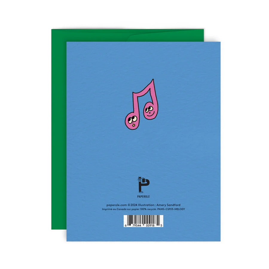 Melody Birthday Greeting Card - Parkette.