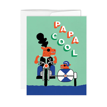 Papa Cool Greeting Card - Parkette.