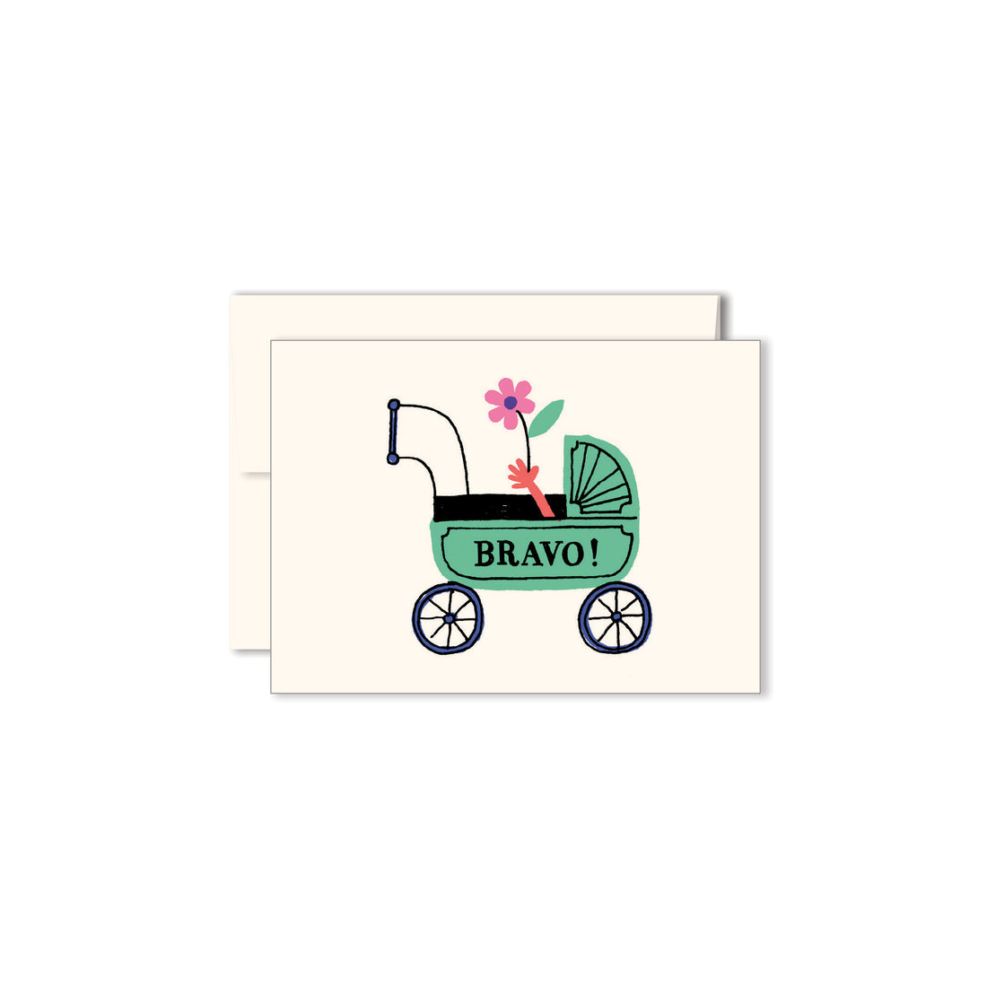Stroller Mini Card - Parkette.
