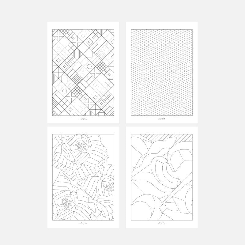 A5 Colouring Pad