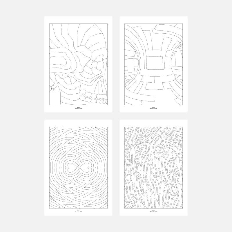 A5 Colouring Pad