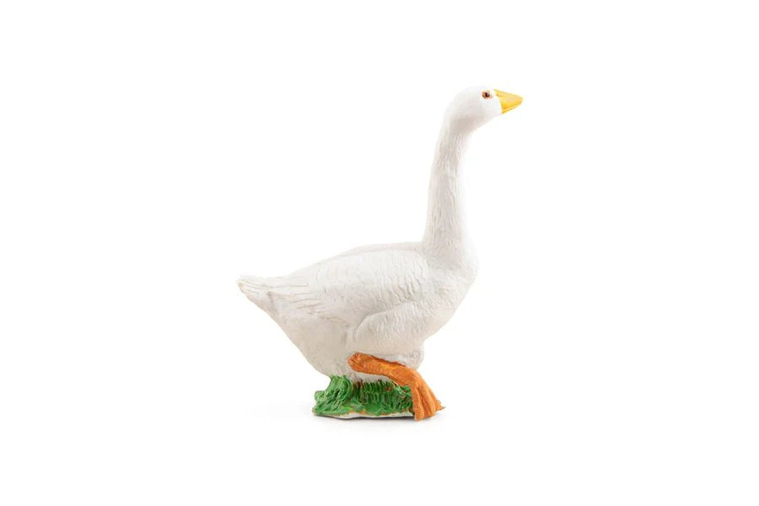 White Goose Figurine - Parkette.