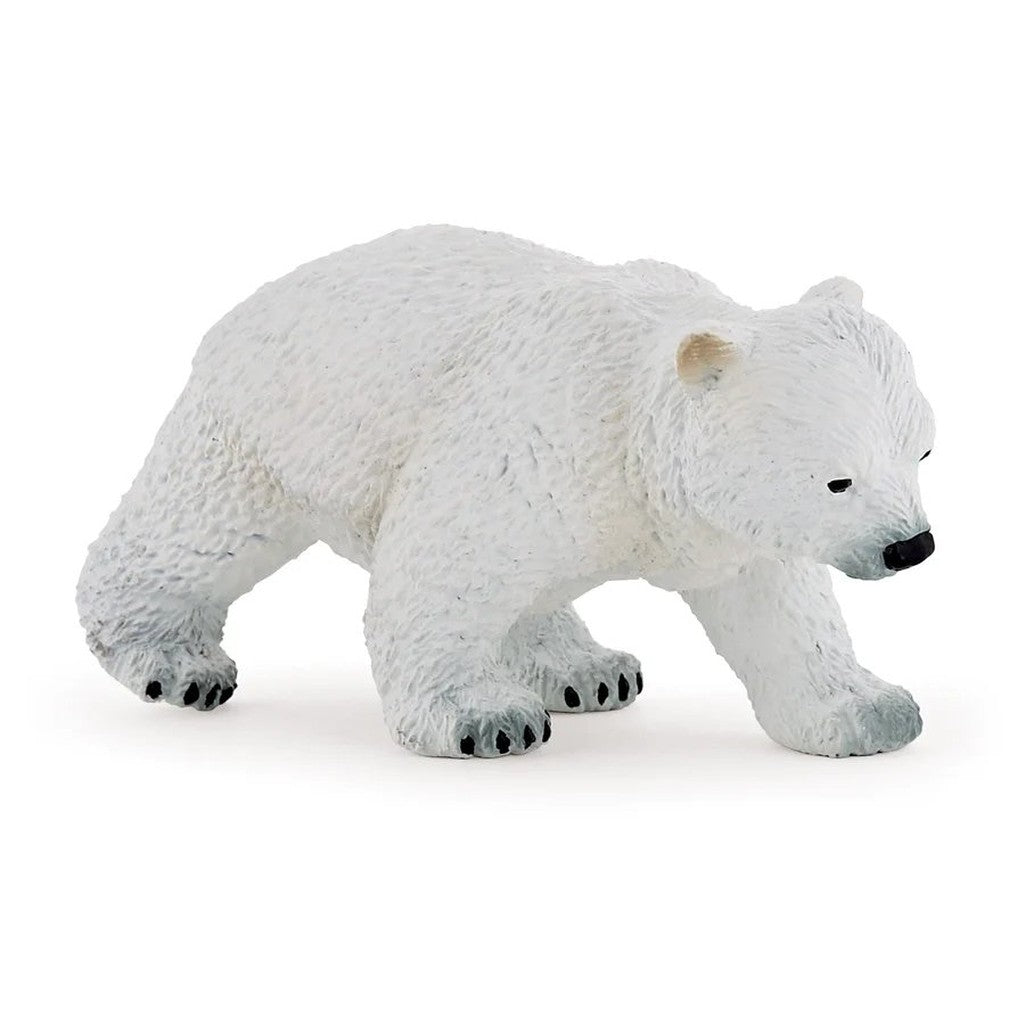 Walking Polar Bear Cub Figurine - Parkette.