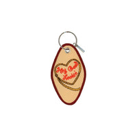 Hey Good Lookin' Embroidered Keychain - Parkette.