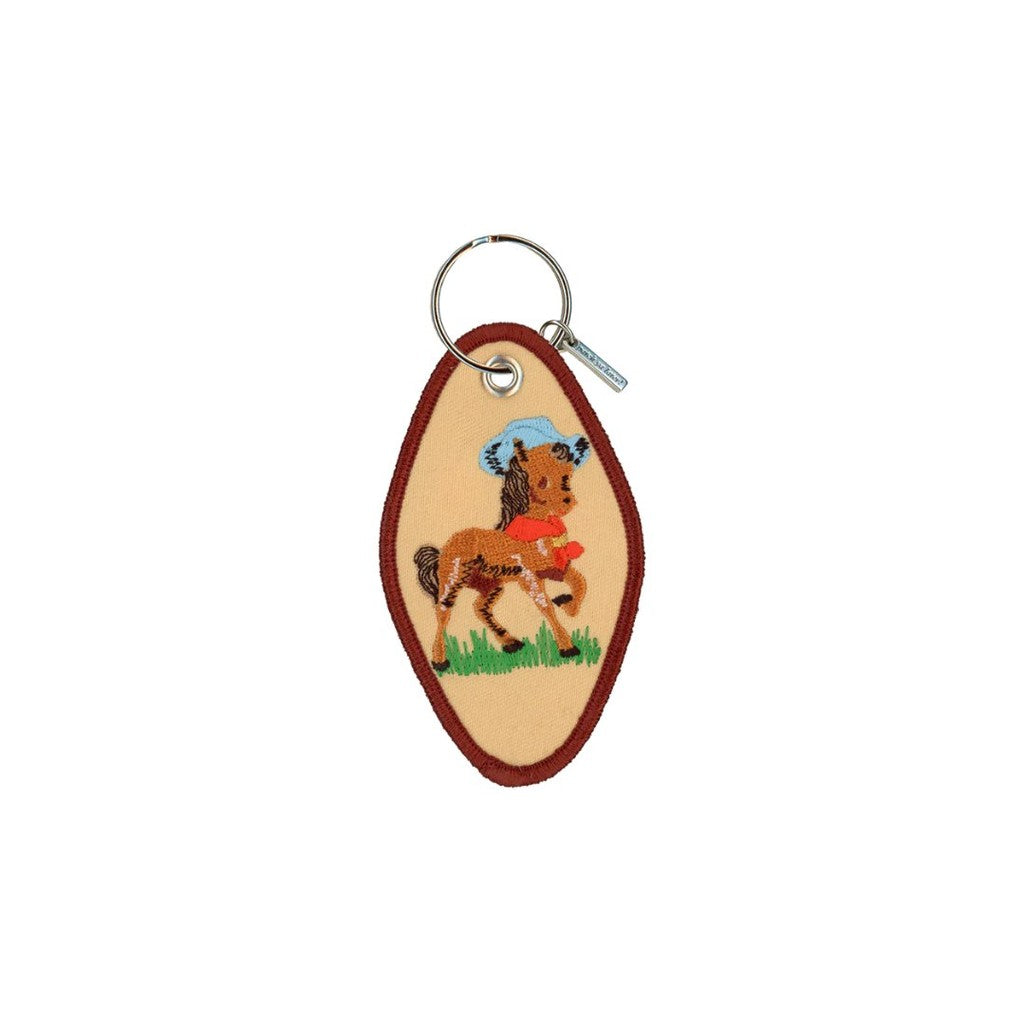 Hey Good Lookin' Embroidered Keychain - Parkette.