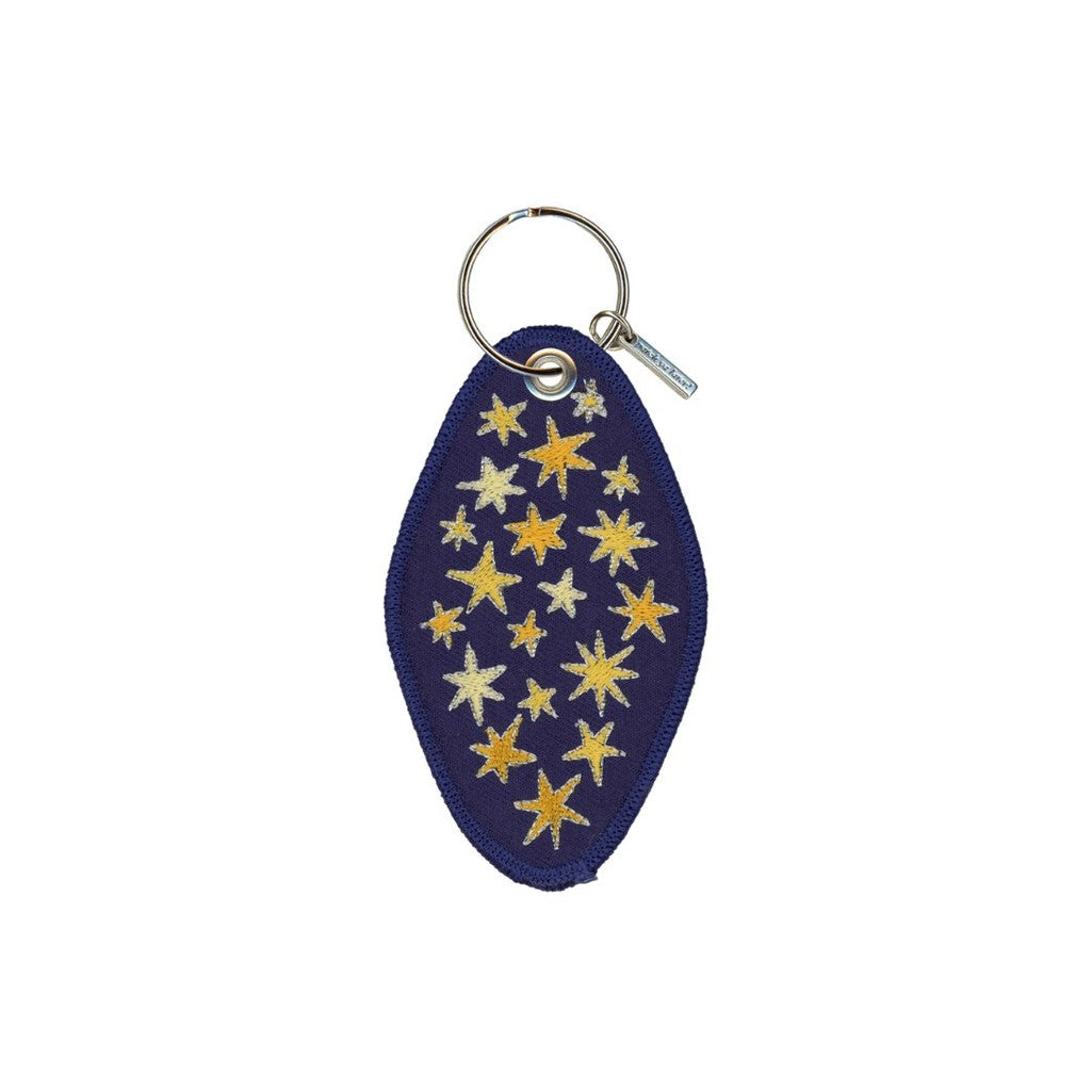 Lucky Star Embroidered Keychain - Parkette.