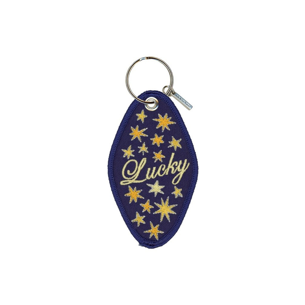 Lucky Star Embroidered Keychain - Parkette.