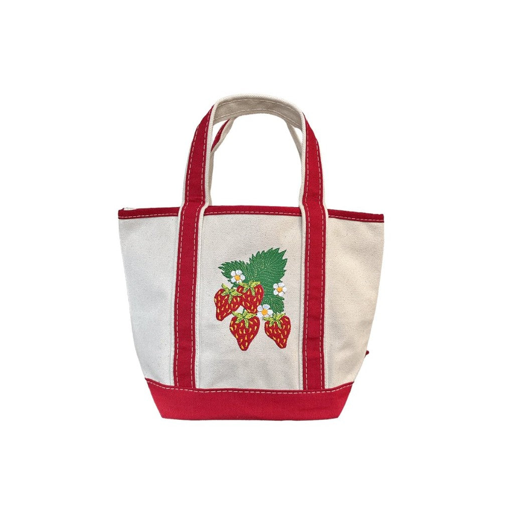 Strawberry Red Mini Tote - Parkette.