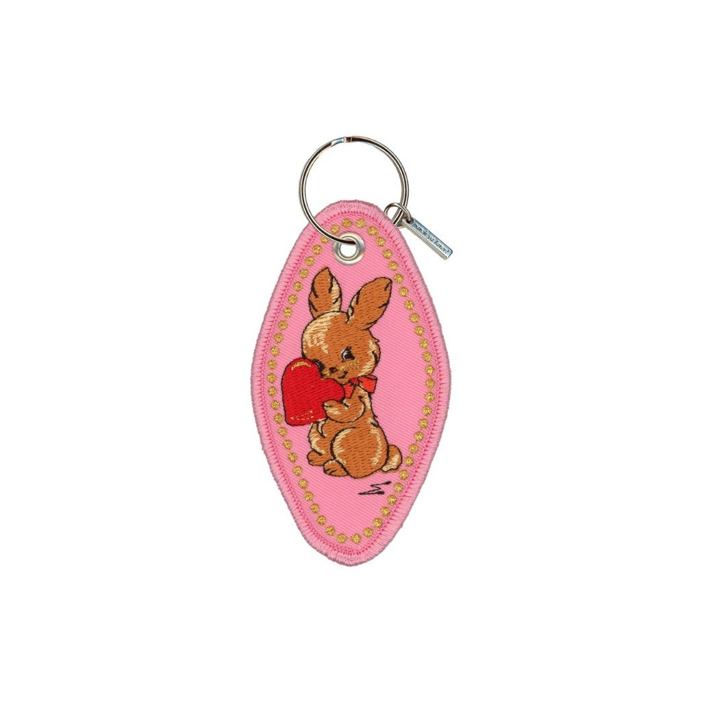 Wild at Heart Embroidered Keychain - Parkette.